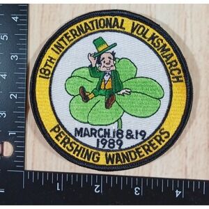 18th International Volksmarch Pershing Wanderers March 1989